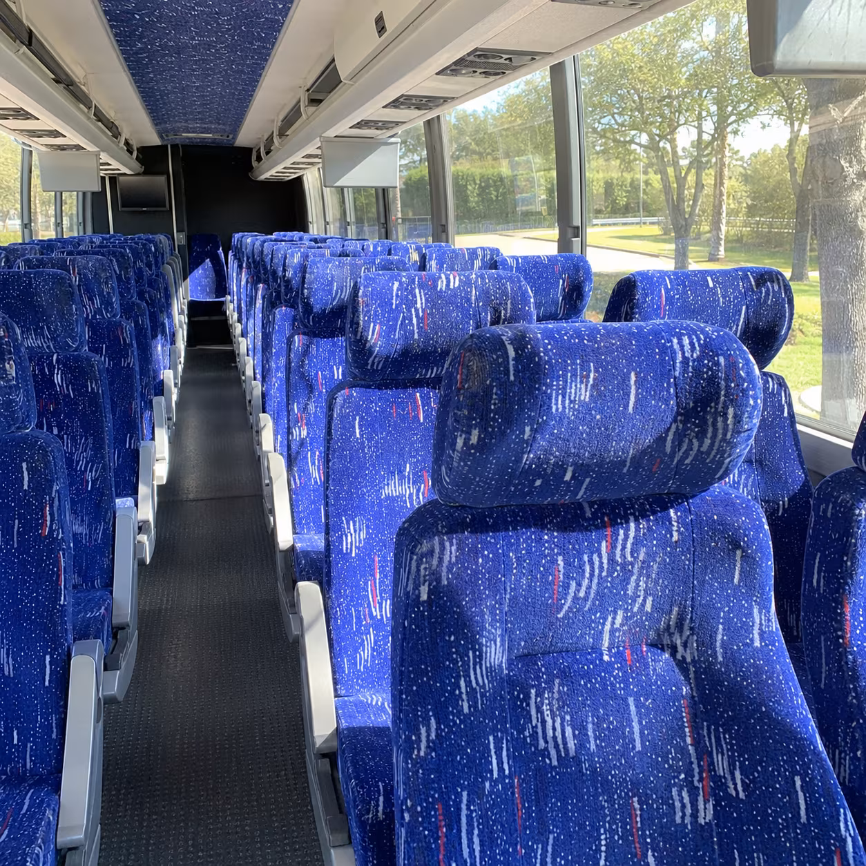 long distance charter buses for sandy springs fans traveling to away games