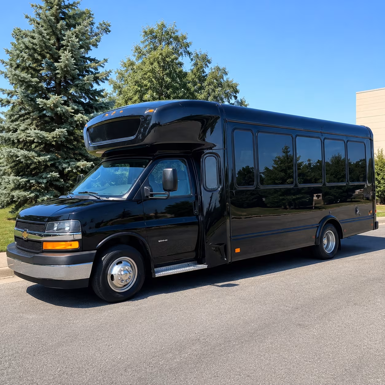 party buses for sandy springs wedding parties and bridal groups