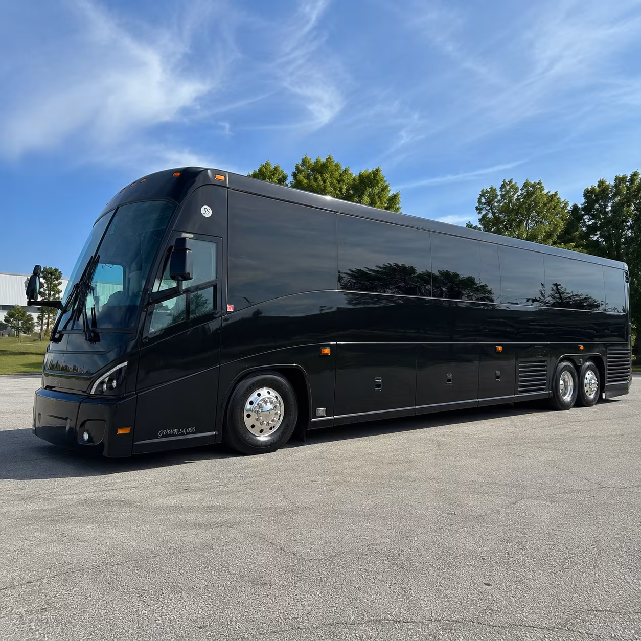 sandy springs 47 passenger charter bus