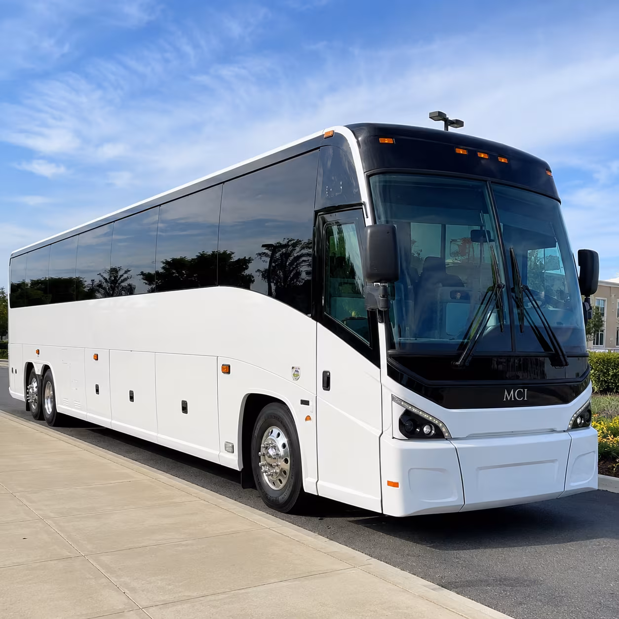 sandy springs government military charter bus rental