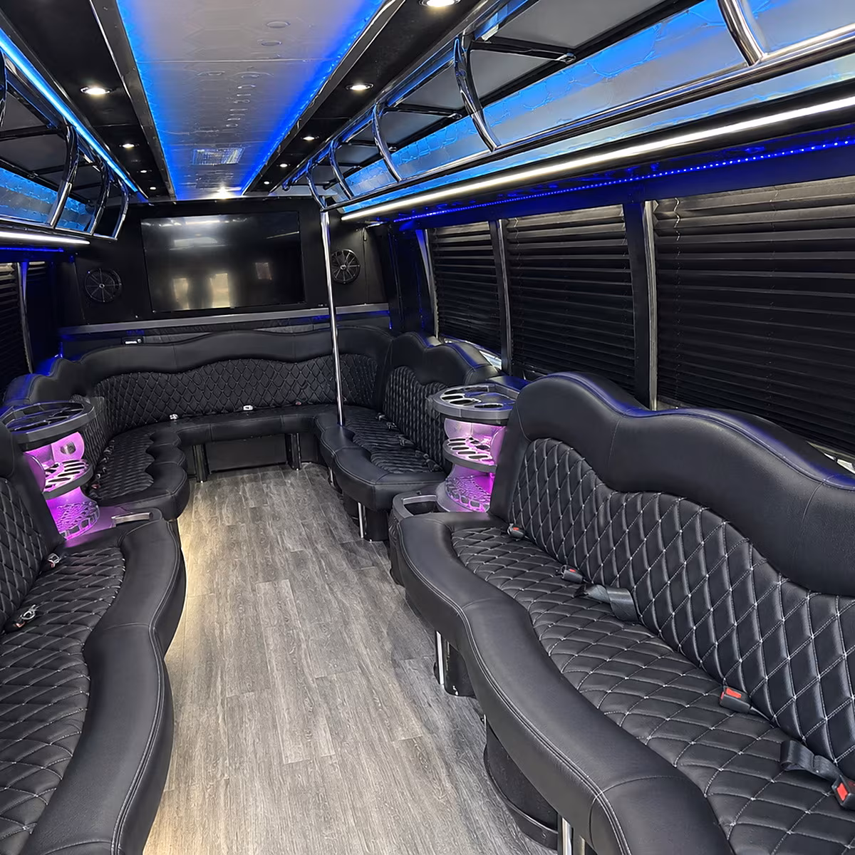 sandy springs holiday party bus rental