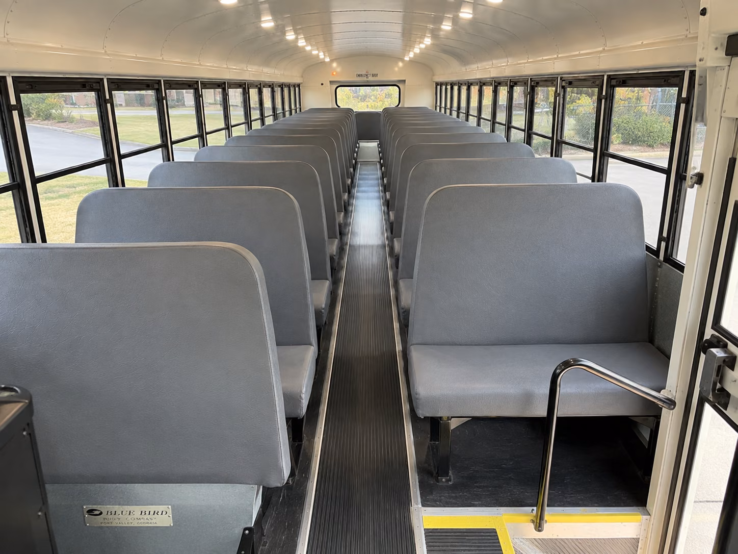 sandy springs school bus inside