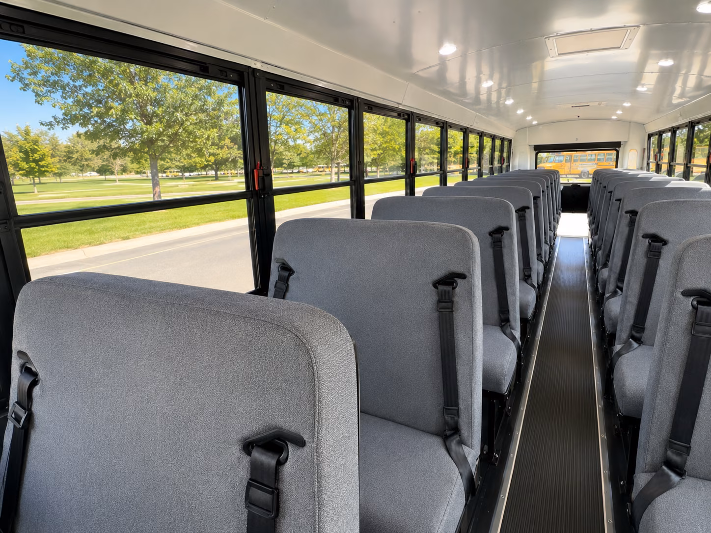 sandy springs school bus interior
