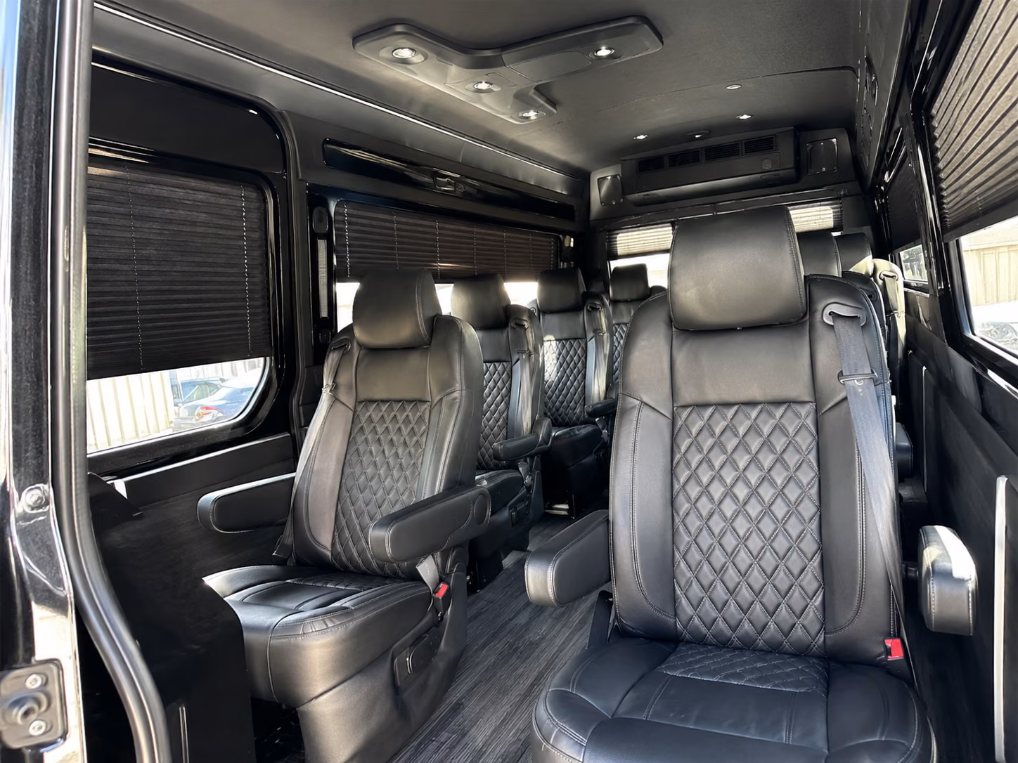 sandy springs wedding transportation onboard seating